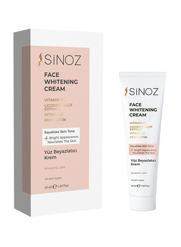 Sinoz Face Whitening Cream, 50ml