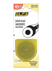 Olfa Rotary Spare Blade, 45mm, Multicolour