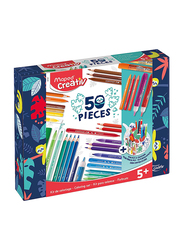 Maped Crative Colouring Kit, 50 Piece, Multicolour