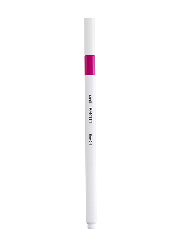 Mitsubishi Emott Ever Fine Line Marker Pens, Pink