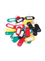Modest Key Chain with Tags, 100 Pieces, Assorted
