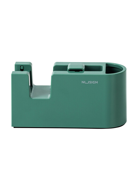 

Nusign NS123 Semi-automatic Cutting Tape Dispenser, Green