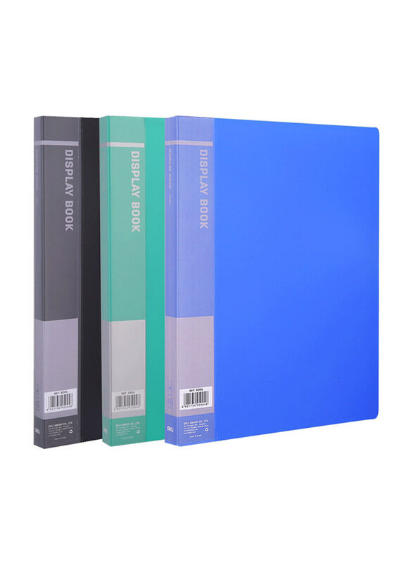 

Deli 30 Pockets Display Book, Assorted Color