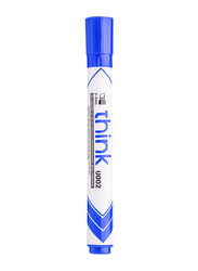 Deli 2-5mm Chisel Tip Dry Erase Marker, Blue
