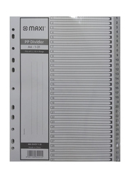 Maxi PP 1-31 Divider, A4 Size, Grey
