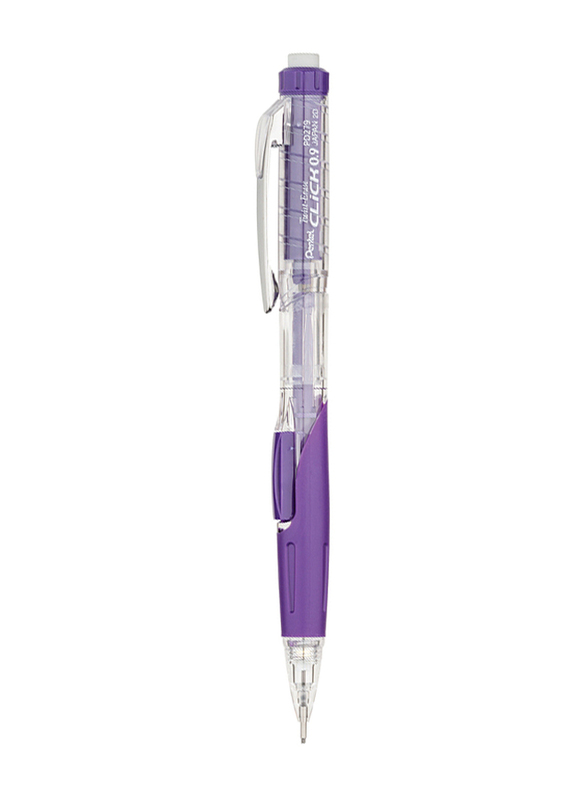 Pentel Twist-Erase Click Mechanical Pencil, 0.9mm, Violet