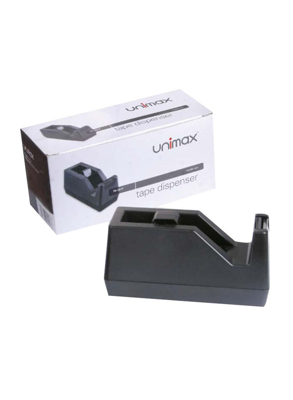 Unimax Tape Dispenser, Medium, Grey