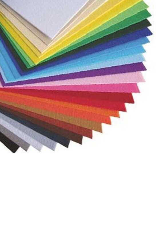 

Fabriano Colour Board, 220 GSM, 20 Sheets, Multicolour