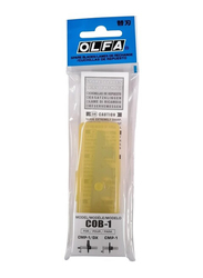 Olfa Utility-Spare Blade, 15 Pieces, Yellow