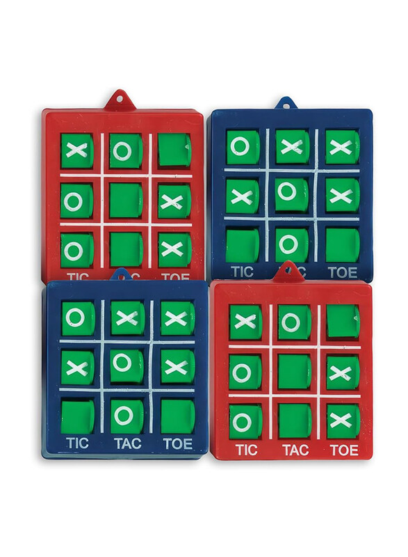 

Unique Party Favors Tic Tac Toe Game, 4 Pieces, Multicolour