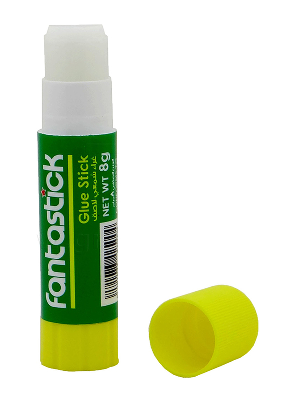 Fantastick Glue Stick, 8g, Yellow/Green