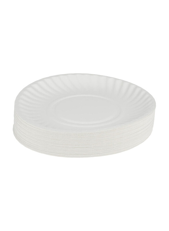 

Falcon 7-inch 100-Piece Disposable Paper Plate, White