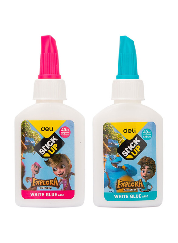 

Deli EA75000 White Glue 40ml, Assorted Colour