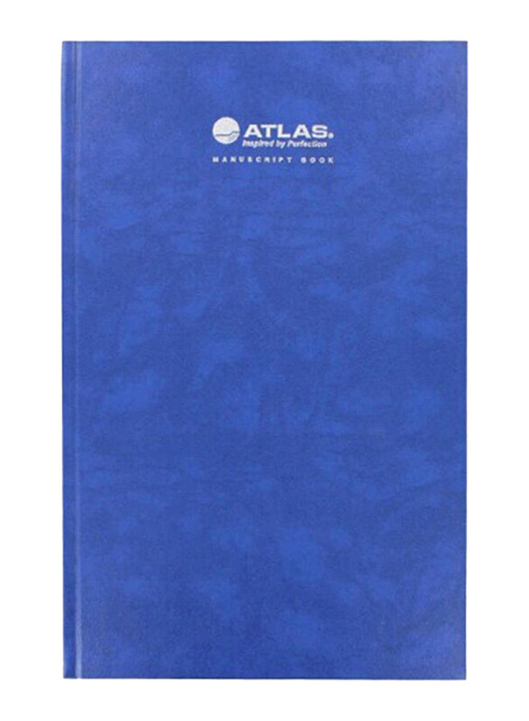 

Atlas Manuscript 2QR Book, 70 GSM, A4 Size, Blue