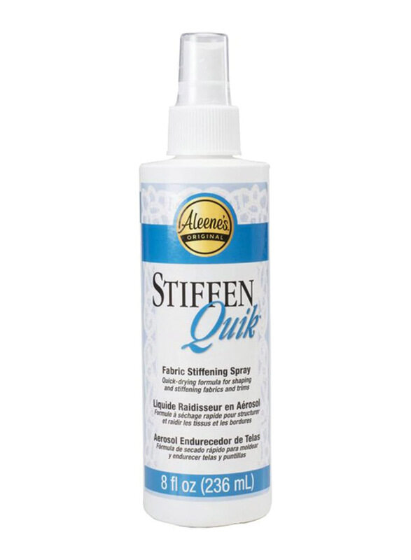 

Aleene's Stiffen Quick Fabric Spray, 236ml, White