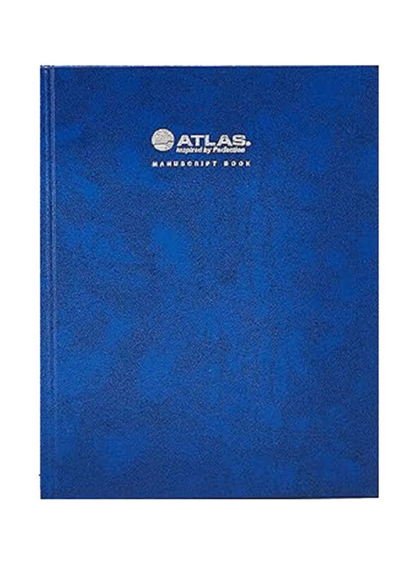 

Atlas Manuscript 4QR Book, 70 GSM, A4 Size, Black