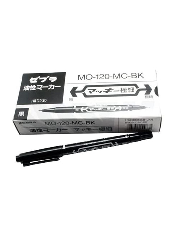 

Zebra CD Twin Marker, Black
