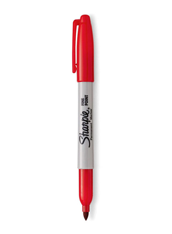 

Sharpie Permanent Colour Marker 1.0mm Fine Racey, Red