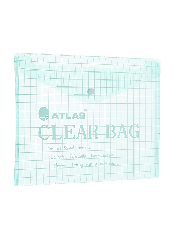 Atlas Document Bag, Green