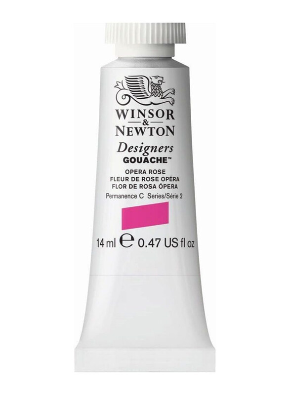 

Winsor & Newton Designers Gouache Colour, 14ml, Opera Rose