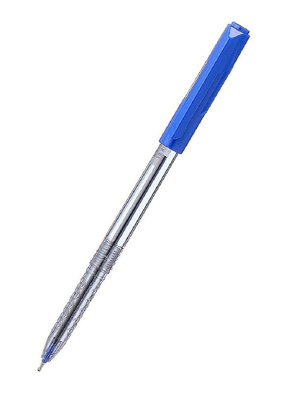 Deli 0.5mm Arrow Ballpoint Pen, Blue