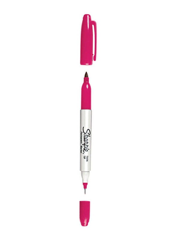 

Sharpie Twin-Tip Permanent Marker Ultra Fine Point, Magenta