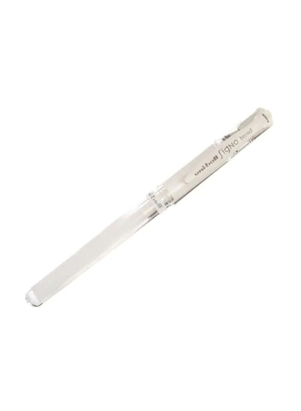 

Uniball 12-Piece Signo Broad Rollerball Pen Set, 1.0mm, UM153, White