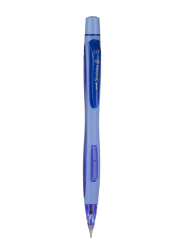 Mitsubishi Shalaku S 0.7 mm Tip Mechanical Pencil, Blue