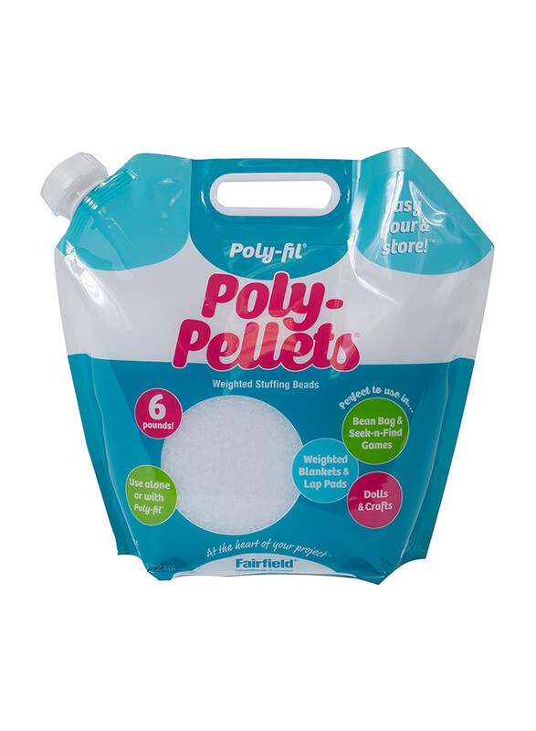 

Fairfield Filler Poly Pellets, 6lb, White
