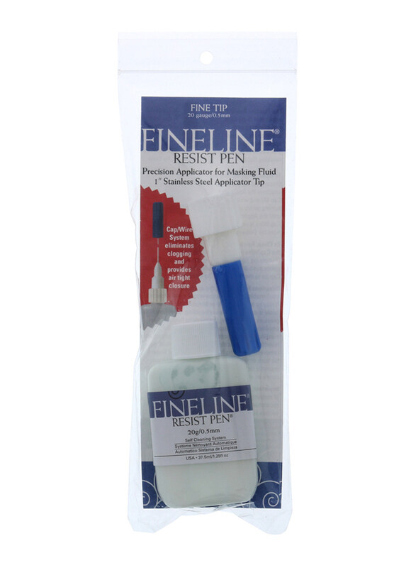 

Fineline Resist Pen Fine Tip, 1.25 Oz, Multicolour