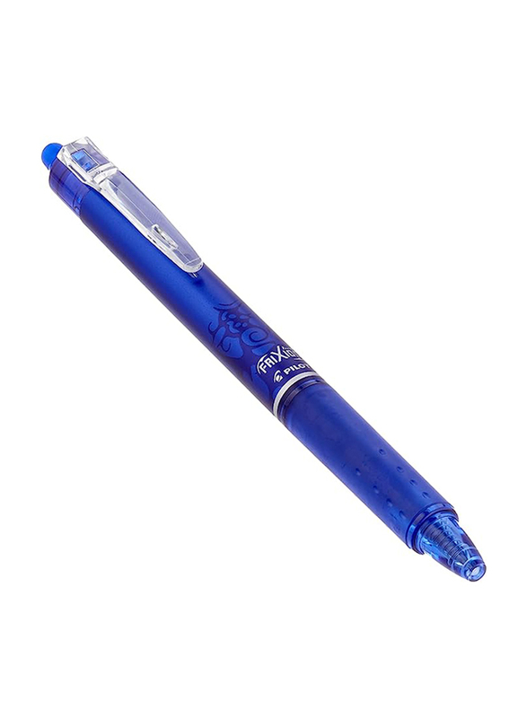 Pilot Retractable Frixion Erasable Roller Ball Pen, Blue