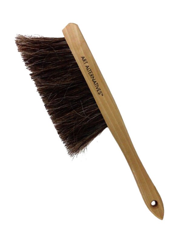 

Art Alternatives Natural Hair Dusting Brush, 10 inch, Brown