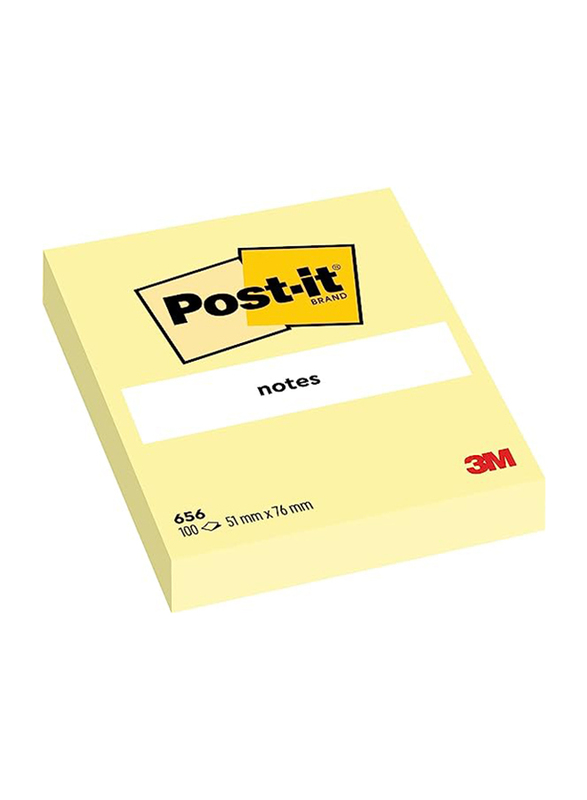 3M Scotch Post-it Notes, 2x3", 100 Sheets