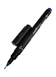 Uniball Pin Fine Line Marker 0.4mm, Blue