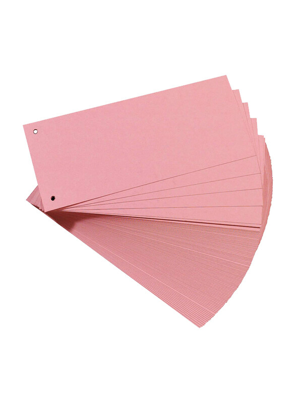 

Elba Divider Strips, 190 GSM, 100 Sheets, Pink