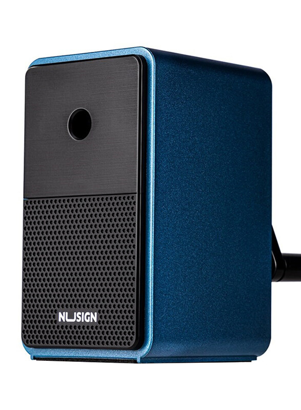 

Nusign Rotary Sharpener for Graphite Pencil, Blue