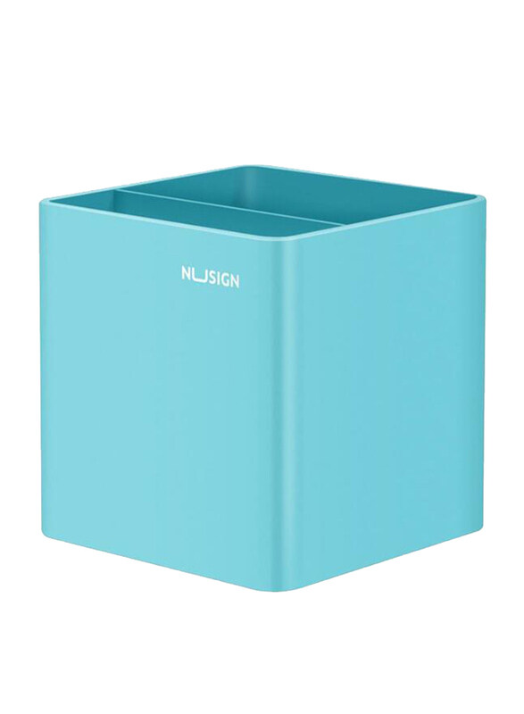 

Nusign NS011 84x84x86mm Pen Holder, Light Blue