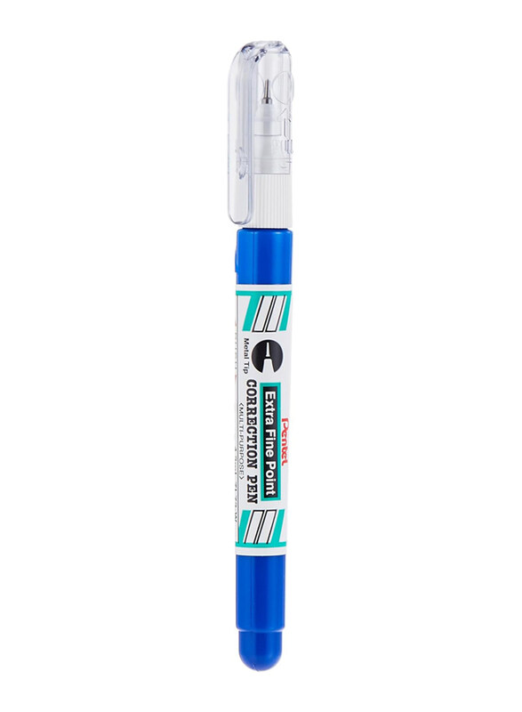 

Pentel Extra Fine Point Correction Pen, Blue