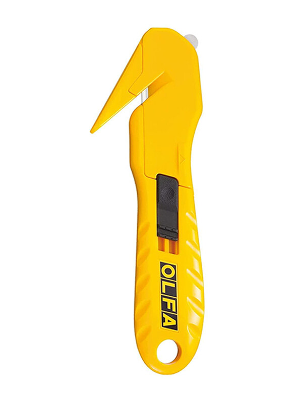 

Olfa Stretch Wrap Cutter with Tape Slitter, Yellow
