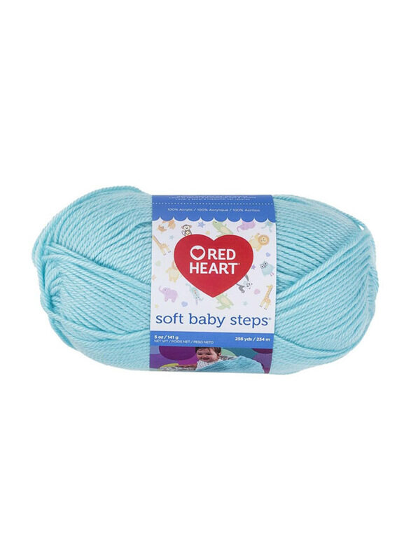 

C&C Red Heart Soft Baby Steps Yarn, 5oz, Aqua