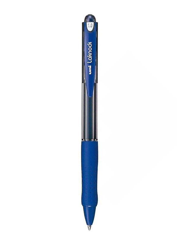 Uniball Laknock 1mm Ballpoint Pen, Blue
