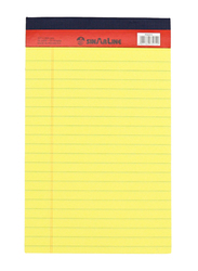 Sinarline Legal Pad, 5 x 8 inch, 40 Sheets, Yellow
