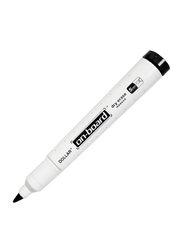 Dollar On-Board Whiteboard Marker Chisel Tip, Black