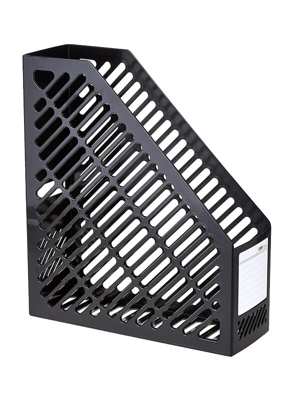 Deli Magazine Holder, Black