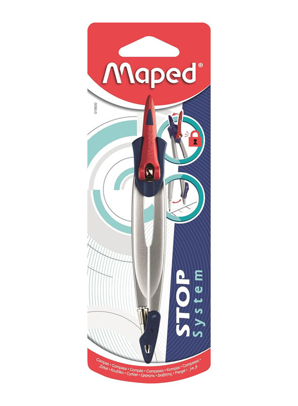 

Maped 2mm Stop System Compass with Arm Stopper, Silver