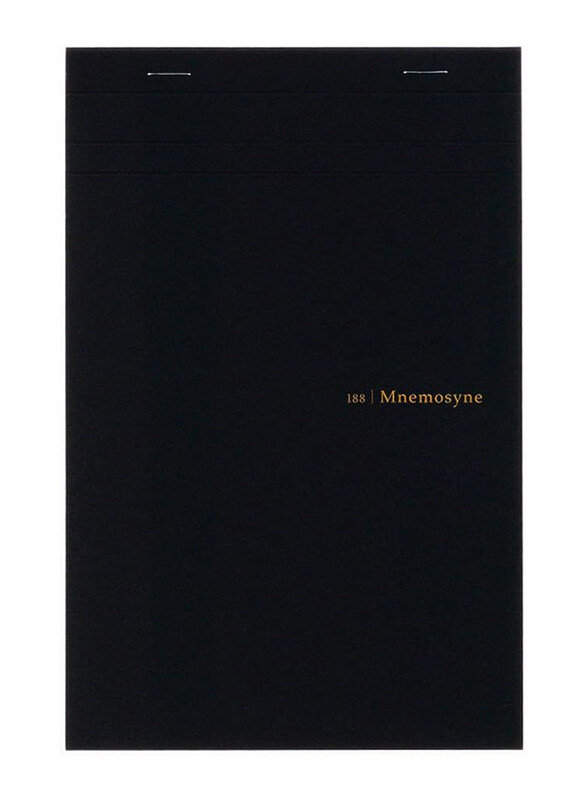 

Maruman Mnemosyne Notepad, 5mm Square, 70 Sheets, A5 Size, Black