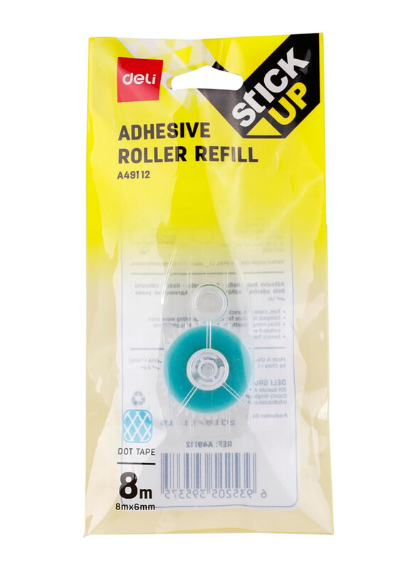 

Deli Correction Tape, 8mm x 6mm, Clear