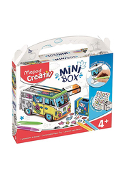 Maped Creativ Mini Box Customizable Paper Toy, Multicolour, Ages 4+