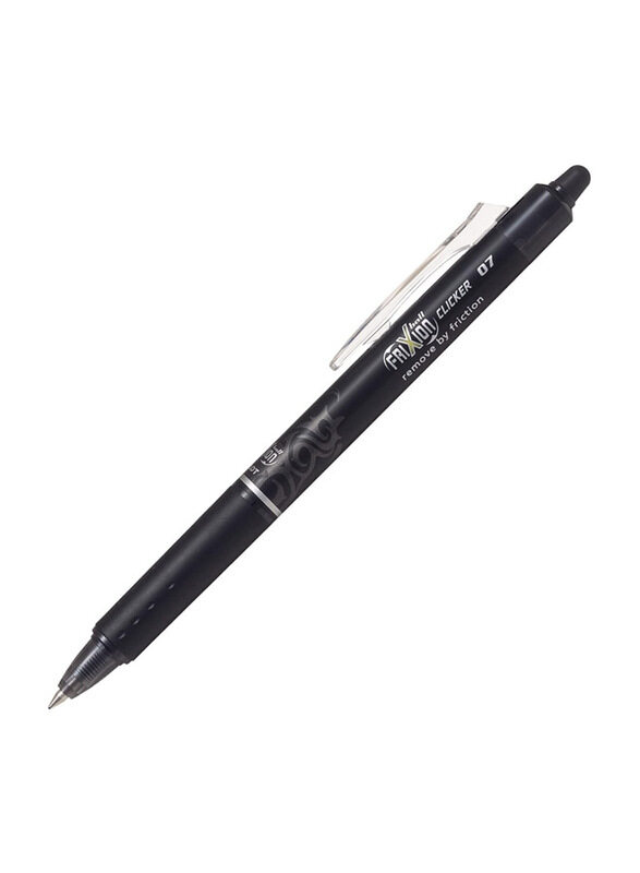 

Pilot 0.7mm Retractable Frixion Erasable Roller Ball Pen, Black