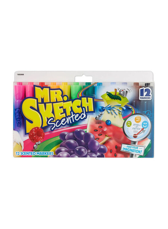 

Mr. Sketch Scented Watercolour Marker Set, 12 Pieces, Assorted